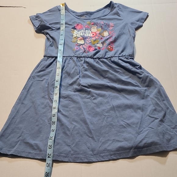 Squishmellows Blue Kids Dress with Cartoon Print Squish Squad M EUC - Picture 7 of 7